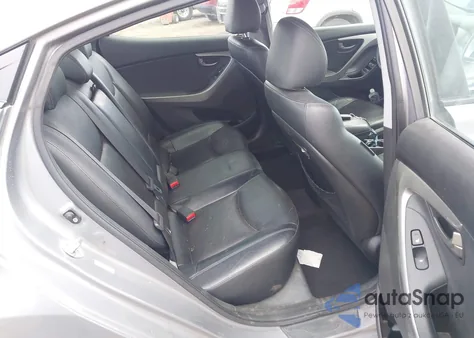 2012 Hyundai Elantra Limited (Ulsan Plant) из США, поврежденный, VIN KMHDH4AE2CU490221